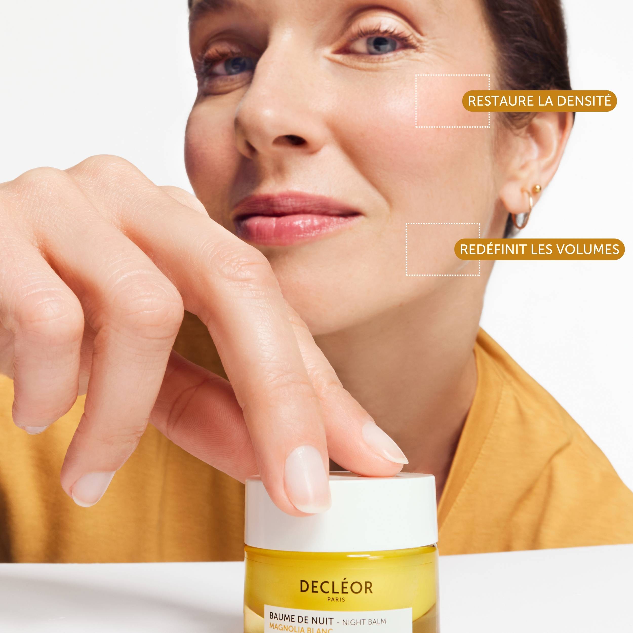 DECLEOR アロマホワイト ナイトクリーム 50ml White Magnolia Night Balm - Redensifying Night Care | Decléor