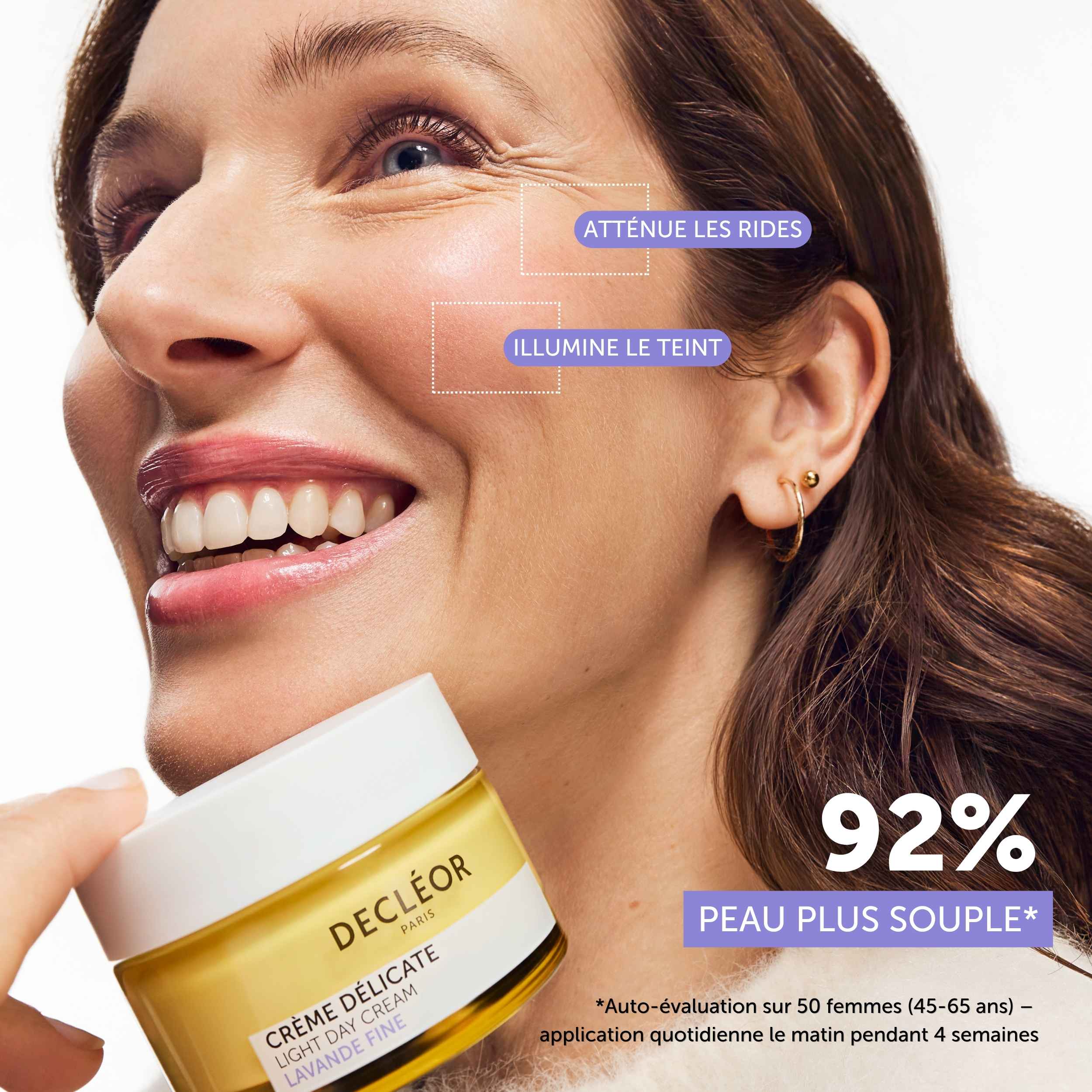 Fine Lavender Delicate Cream - Anti-Wrinkle and Firming Cream