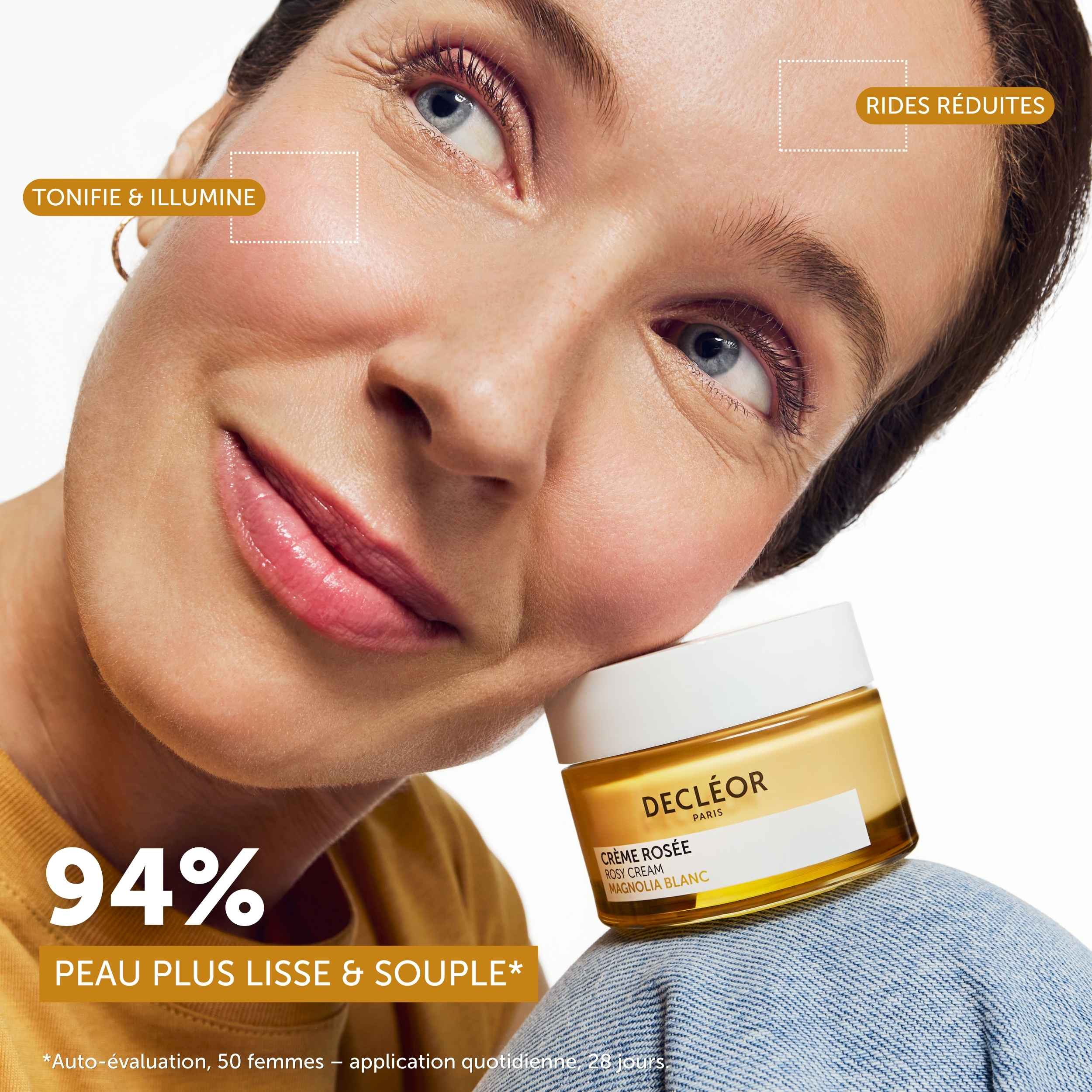 ルーヴルボーテ EC クリーム 80g Magnolia White Rosy Cream - Anti-Aging Radiance Cream | Decléor