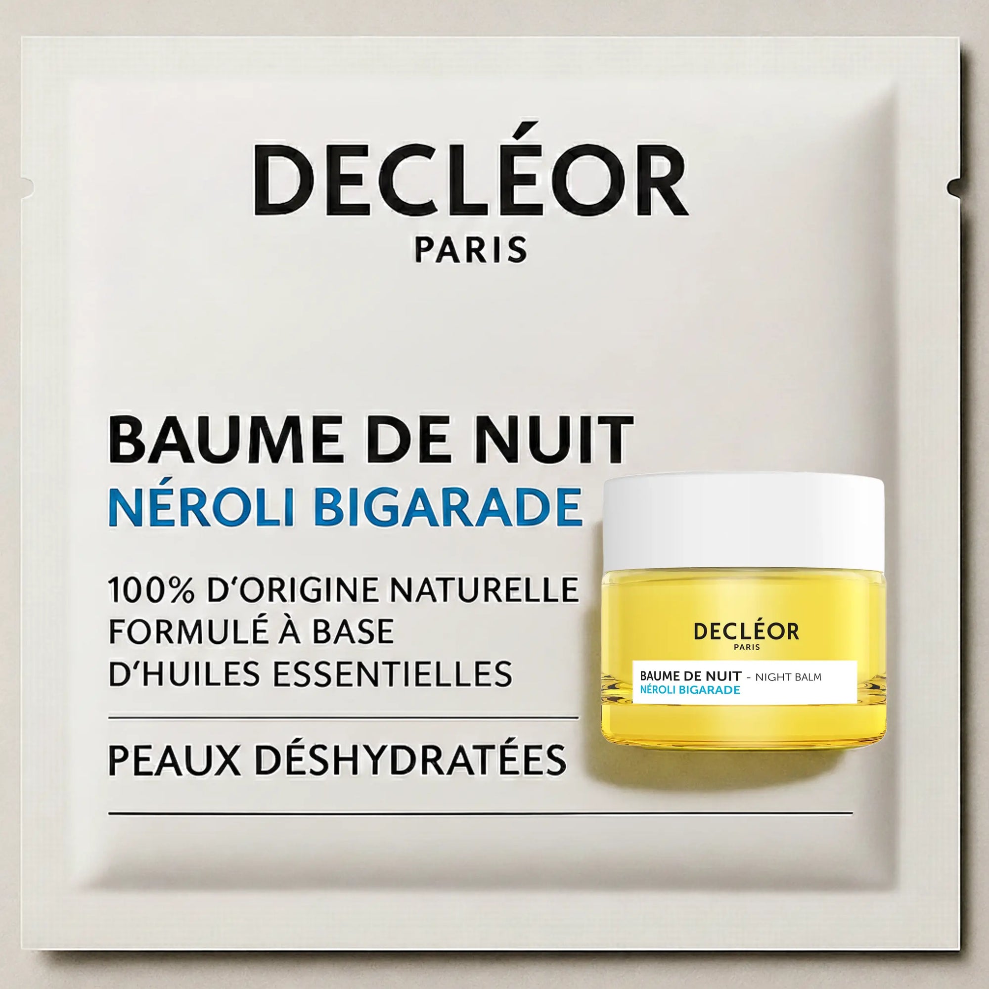 ÉCHANTILLON BAUME DE NUIT NÉROLI BIGARADE